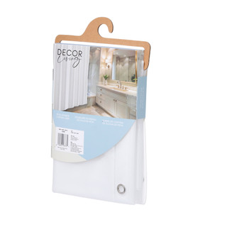 Thumbnail 2: Decor Living Embossed Diamond Shower Curtain Liner 
