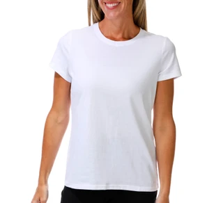 Thumbnail 1: DKNY Women's Crew Neck Logo Tee 