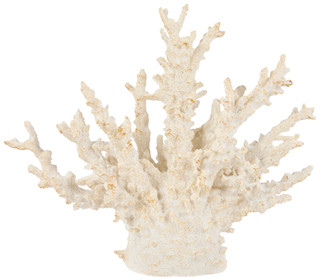 Thumbnail 2: Global Decor Collective Resin Coral Table Accent 