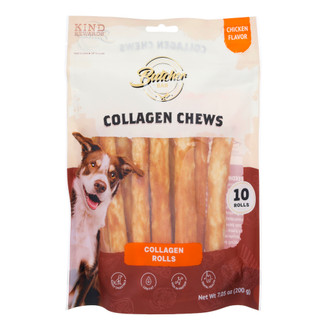 Thumbnail 1: Kind Rewards Chicken Flavor Collagen Rolls Dog Treats 