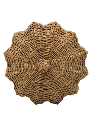 Thumbnail 3: Autumn Gathering  12" Woven Pumpkin Tabletop Decor 