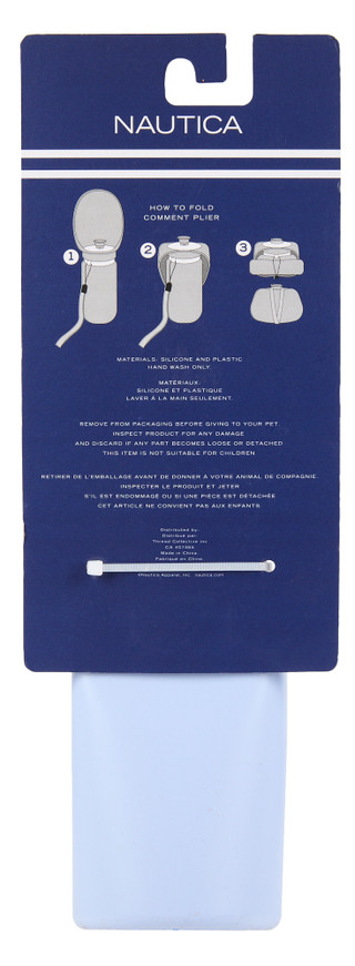 Thumbnail 2: Nautica Foldable Pet Silicone Water Bottle 