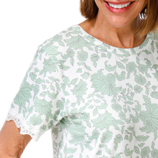 Thumbnail 3: FLORA Women's Short Sleeve Nightshirt 