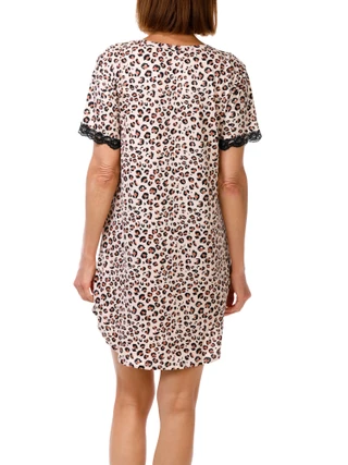 Thumbnail 3: FLORA Women's Short Sleeve Nightshirt 