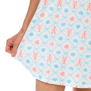 Thumbnail 2: FLORA Women's Short Sleeve Nightshirt 