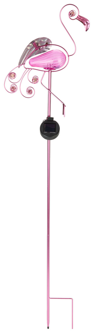 Thumbnail 2: SUNSET VISTA DESIGNS Solar Flamingo Stake Light 