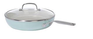 Thumbnail 2: KitchenAid Hard Anodized Ceramic 12.25-Inch Covered Skillet 