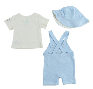 Thumbnail 3: Cars Baby Boys' 3-Piece Shortall Set 