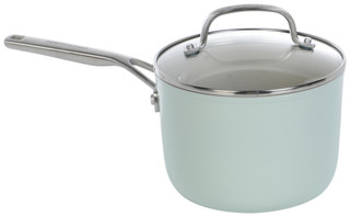 Thumbnail 1: KitchenAid Hard Anodized Ceramic Covered Saucepan 