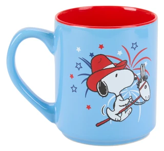 Thumbnail 2: Peanuts Snoopy Americana Mug 