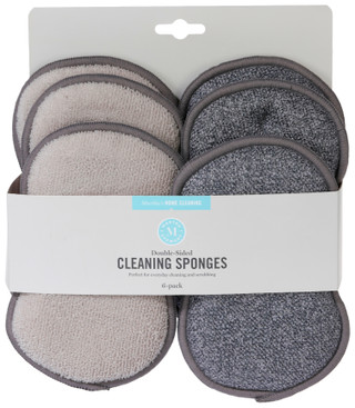 Thumbnail 1: Martha Stewart Double-Sided Cleaning Sponges 6-Pack 