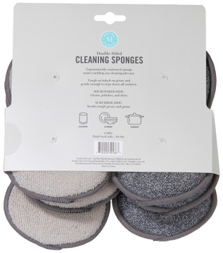 Thumbnail 2: Martha Stewart Double-Sided Cleaning Sponges 6-Pack 