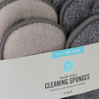 Thumbnail 3: Martha Stewart Double-Sided Cleaning Sponges 6-Pack 