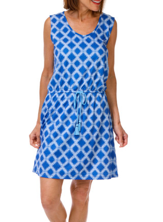 Thumbnail 5: CABANA LIFE Women's Sleeveless Drawstring Dress 