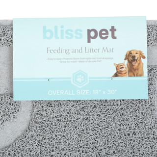 Thumbnail 2: Bliss Half Moon Pet Feeding Mat 