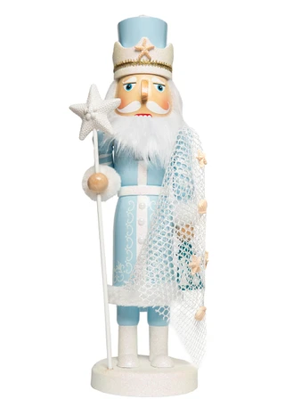 Thumbnail 1: Magical Season 14" Coastal Star Staff Nutcracker 