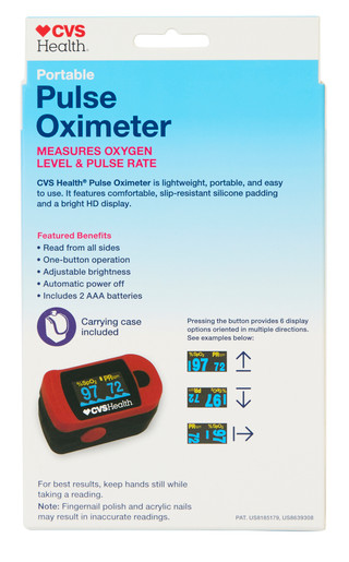 Thumbnail 2: CVS Portable Pulse Oximeter 