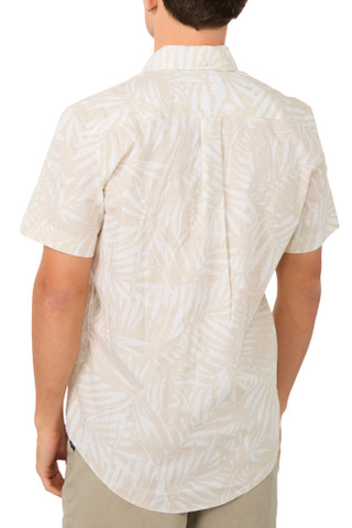 Thumbnail 2: Tommy Hilfiger Men's Short Sleeve Palm Button-Front Shirt 
