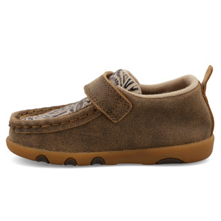Thumbnail 3: Twisted X Infant's Leather Driving Moc Shoes 