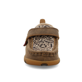Thumbnail 4: Twisted X Infant's Leather Driving Moc Shoes 