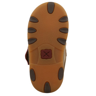 Thumbnail 6: Twisted X Infant's Leather Driving Moc Shoes 