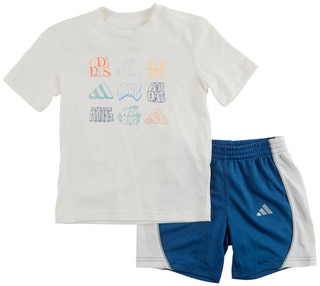 Thumbnail 1: Adidas Little Boys Active 2 Pc Shorts Set 