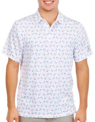 Thumbnail 1: PGA TOUR Men's Short Sleeve Golf Polo Shirt 