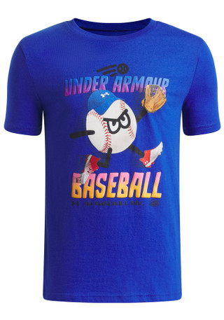 Thumbnail 1: Under Armour Big Boys' Short Sleeve Graphic Baseball T-Shirt 