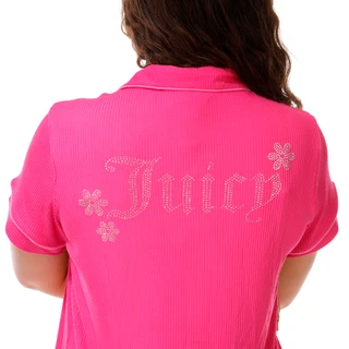 Thumbnail 2: Juicy Couture Juniors' Short Sleeve Ribbed Sleepshirt 