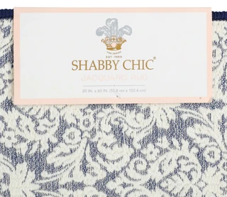 Thumbnail 2: SHABBY CHIC 20x60 Jacquard Accent Rug 