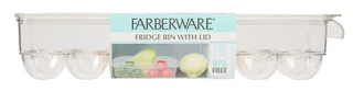 Thumbnail 2: Farberware 14-Slot Egg Holder with Lid 