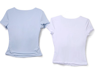 Thumbnail 2: Sugar Kiss Juniors' Short Sleeve Baby Tee 2-Pack 