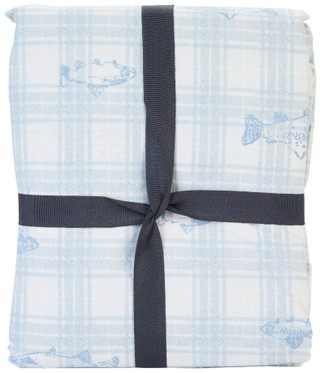 Thumbnail 3: Eddie Bauer Methow Plaid Cotton Percale 4-Piece Sheet Set 