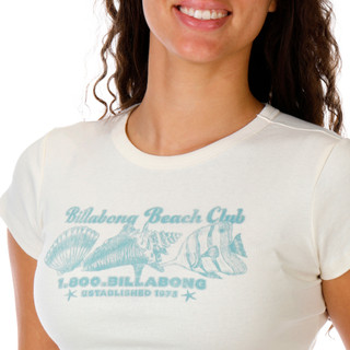 Thumbnail 3: BILLABONG Juniors' Beach Club Cropped Graphic Tee 