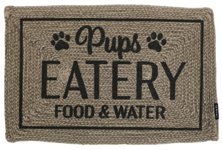 Thumbnail 1: Tahari Woven Pet Feeding Mat 