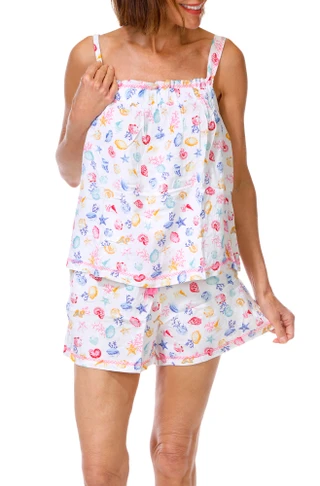 Thumbnail 1: JACLYN Women's Woven Rayon Cami Set 