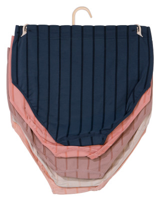 Thumbnail 3: ANNE KLEIN Women's 5-Pack Wide Rib Brief Panties 