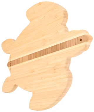 Thumbnail 2: Totally Bamboo Sea Turtle Shaped Cutting Board 
