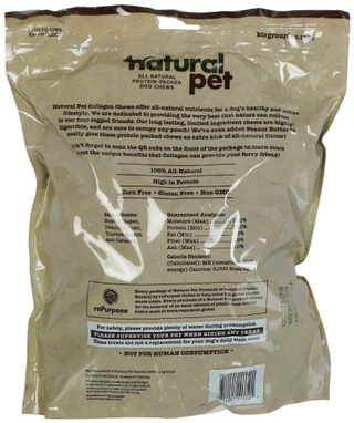 Thumbnail 2: NATURAL PET Collagen Chips Dog Treats 