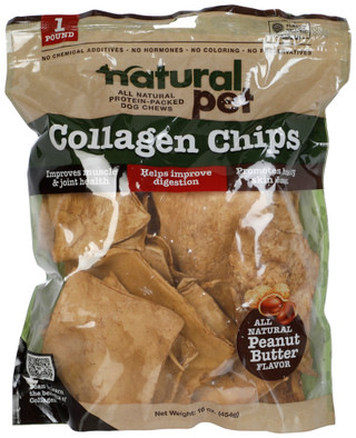 Thumbnail 1: NATURAL PET Collagen Chips Dog Treats 