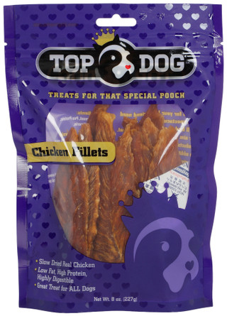 Thumbnail 1: TOP DOG Chicken Fillets Dog Treats 