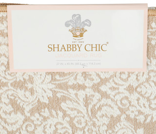 Thumbnail 2: SHABBY CHIC 27x45 Jacquard Accent Rug 