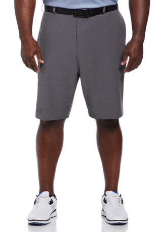 Thumbnail 1: PGA TOUR Big Men's Golf Flat Front Textured Shorts 