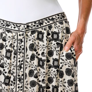 Thumbnail 3: MAX STUDIO Women's Button Front Tiered Maxi Skirt 