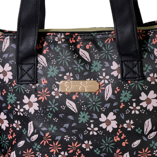 Thumbnail 2: Jessica Simpson Vinyl Lunch Tote Bag 