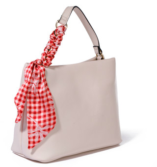 Thumbnail 7: BCBGeneration Double Compartment Satchel with Scarf Handle 