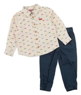 Thumbnail 1: Wrangler Toddler Boys 2 Pc Pants Set 