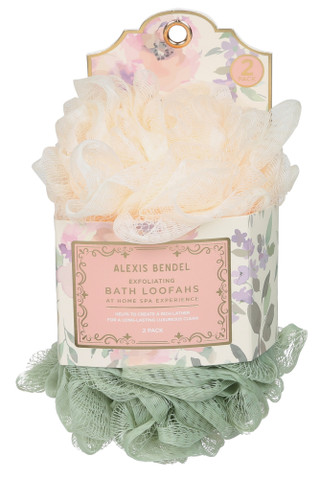 Thumbnail 1: Alexis Bendel 2 Pk Exfoliating Bath Loofahs 