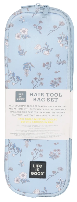 Thumbnail 2: Life is Good 2 Pc Hair Tool Bag Set 
