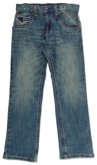 Thumbnail 1: Vintage Express Boys Super Stretch Denim Pants 
